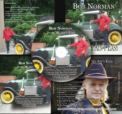 Bob Norman CD inserts by Caligraphics